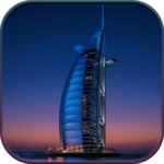 hd dubai night live wallpaper android application logo